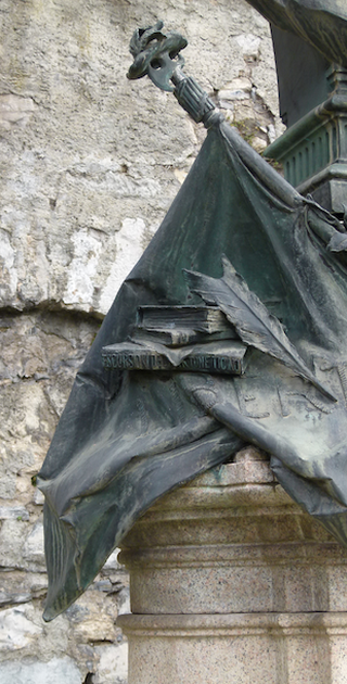 6850 Mendrisio, Denkmal für Luigi Lavizzari (Mendrisio 1814 - 1875 Lugano)