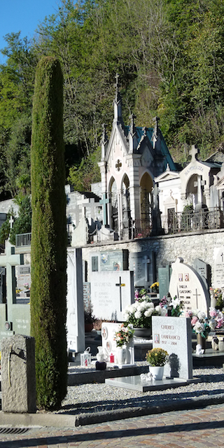 6600 Solduno, Locarno - Auf dem Friedhof, Foto: Bernhard Graf