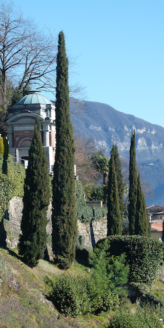 Morcote 3, Cimitero monumentale, Foto: Bernhard Graf