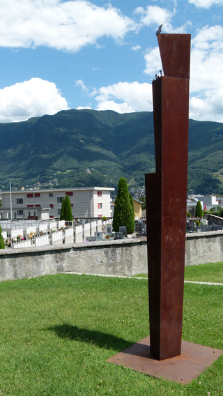 6513 Monte Carasso, Beim Friedhof, Foto: Bernhard Graf