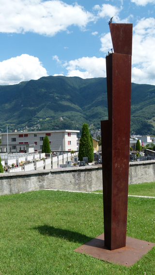 Monte Carasso, Beim Friedhof, Foto: Bernhard Graf