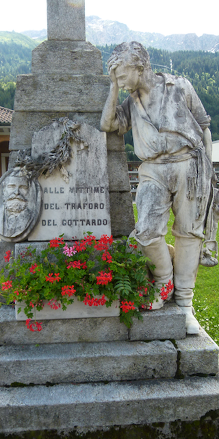6780 Airolo, "Le vittime del traforo", Foto: Bernhard Graf