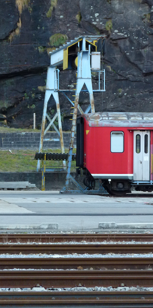 6710 Biasca 1, Eisenbahnknotenpunkt - das war einmal...