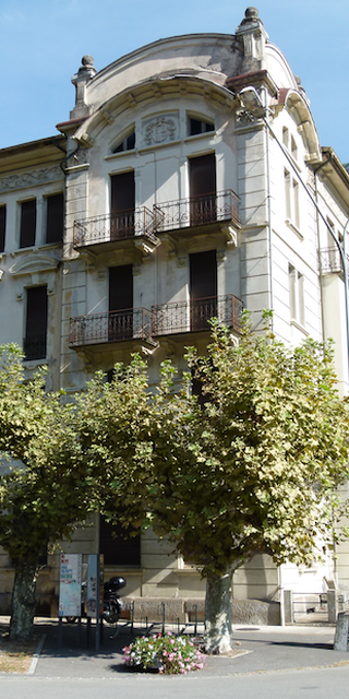 Faido, Ehemalige Dépendance des Hotel Suisse, Foto: Bernhard Graf