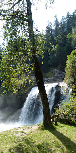Höhenluft und Strassenkampf: Vermischtes in Faido, Cascata Piumogna, Foto: Bernhard Graf