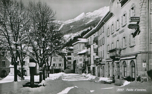 Höhenluft und Strassenkampf: Vermischtes in Faido, Das waren noch Zeiten (1939)!, Foto Borelli, Airolo
