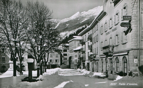 Faido, Das waren noch Zeiten (1939)!, Foto Borelli, Airolo