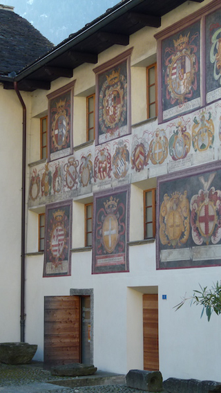 Giornico, Casa Stanga - eine locanda für Reisende, Foto: Bernhard Graf