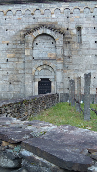 6745 Giornico, Chiesa San Nicolao, erbaut um 1120, Foto: Bernhard Graf
