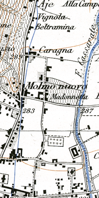 6900 Lugano 9, Molino nuovo um 1910
(Landeskarte der Schweiz 1:25'000), swisstopo.zeitreise