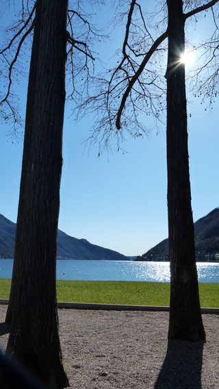 Melide-Bissone  - Angebot für Gruppen, Melide ist landschaftlich noch immer ein bemerkenswerter Ort, Foto: Bernhard Graf