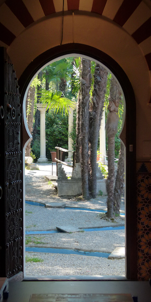 Parco Scherrer, Morcote, Il Padiglione arabo, Foto Bernhard Graf