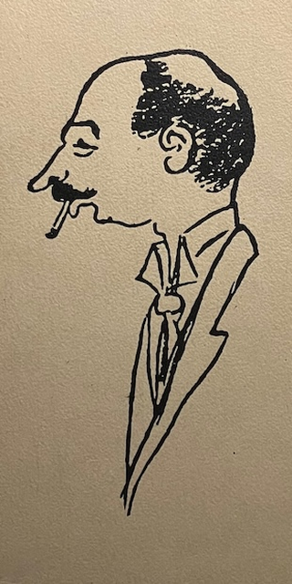 Scrittori Ticinesi - Jahresthema 2026, Angelo Nessi in einer Darstellung von Battista Pellanda. Foto aus: Fausto Pedrotta. "Angelo Nessi". Istituto editoriale ticinese. Bellinzona, 1938

Zum Spaziergang "Locarno - Ein Querschnitt" am 13.3.2026