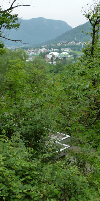 Tessiner Eintracht auf dem Monte Ceneri, Weitblick Richtung Süden, Foto: Bernhard Graf