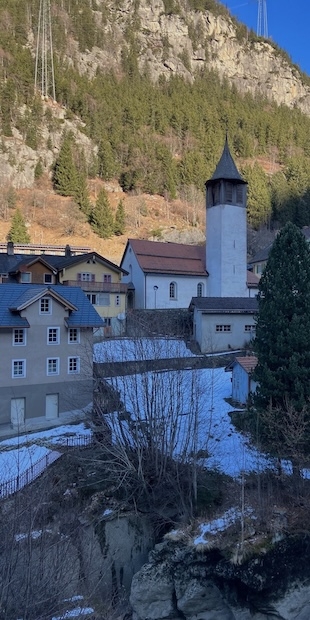 "Mein ganzes Geld ist dahin" - Zum 200. Geburtstag von Louis Favre, G&ouml;schenen sah am 30.1.1880 an einem Wintersonnentag kaum anders aus.