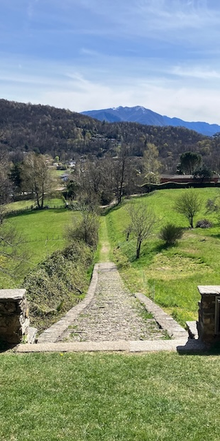 Zum Letzten Abendmahl, Origlio: Aussicht von San Giorgio, Foto: Bernhard Graf