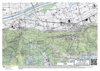 Monte Ceneri 1985 / Swisstopo Zeitreise